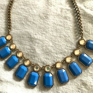 Blue and Gold Necklace